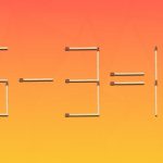 Πρέπει να μετακινήσετε μόνο 1 σπίρτο για να κάνετε την