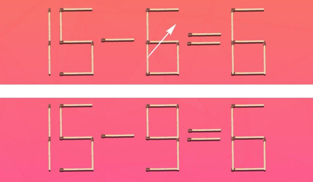 Χρειάζεται να μετακινήσετε μόνο ένα σπίρτο για να κάνετε την ισότητα σωστή: ένας προκλητικός γρίφος