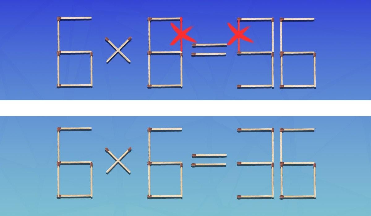 Γρήγορο τεστ IQ: πρέπει να αφαιρέσετε δύο αντιστοιχίες για να γίνει σωστή η ισότητα